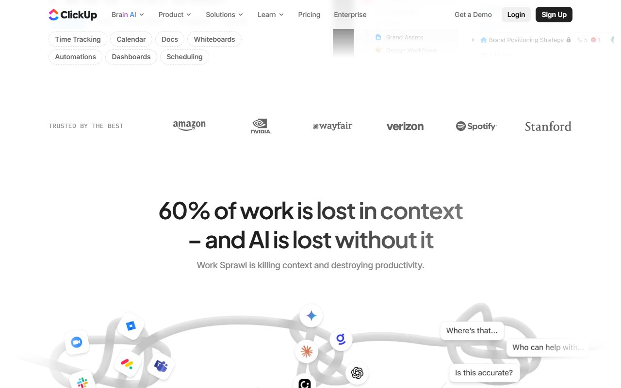ClickUp AI screenshot 2