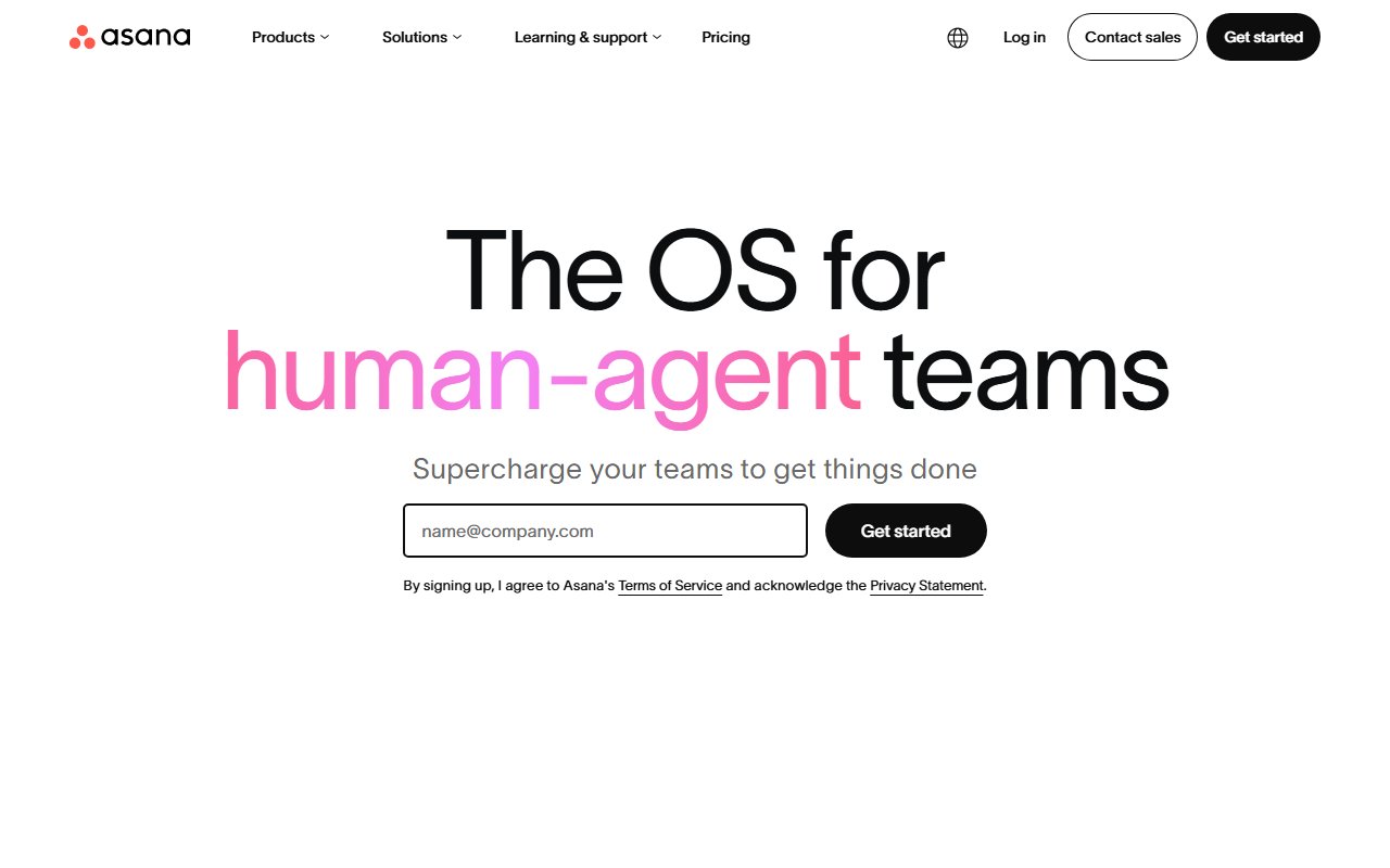 Asana AI screenshot 1