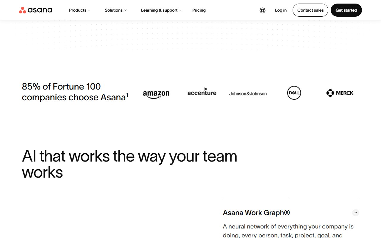 Asana AI screenshot 2