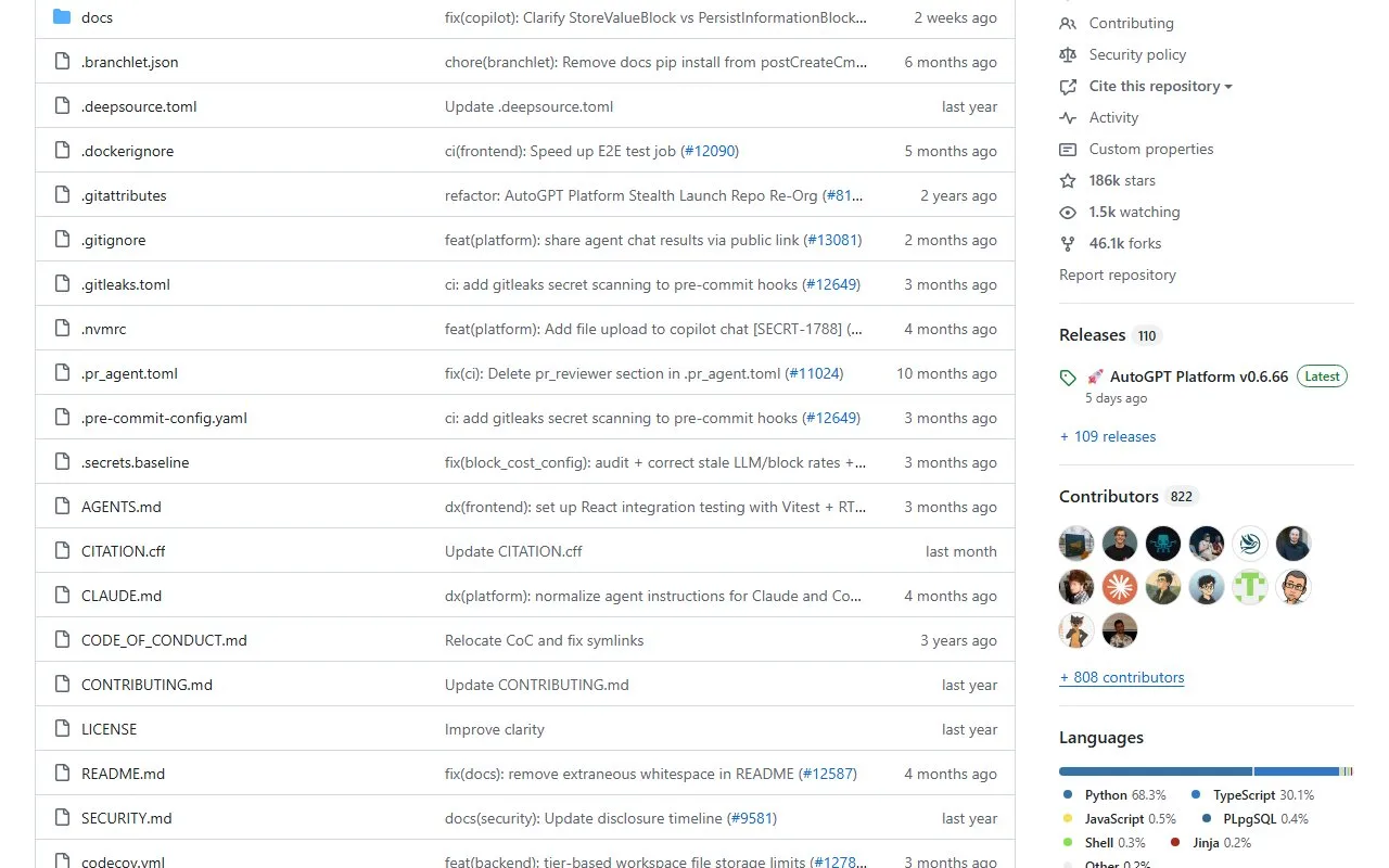 AutoGPT screenshot 2