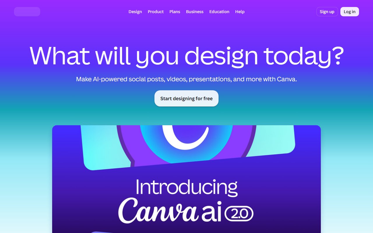 Canva AI screenshot 1