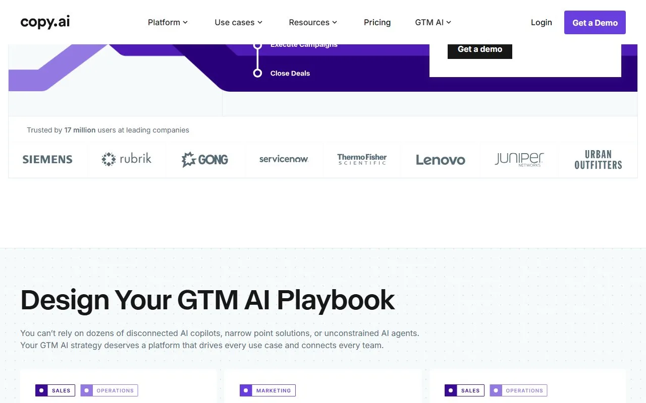 Copy.ai screenshot 2