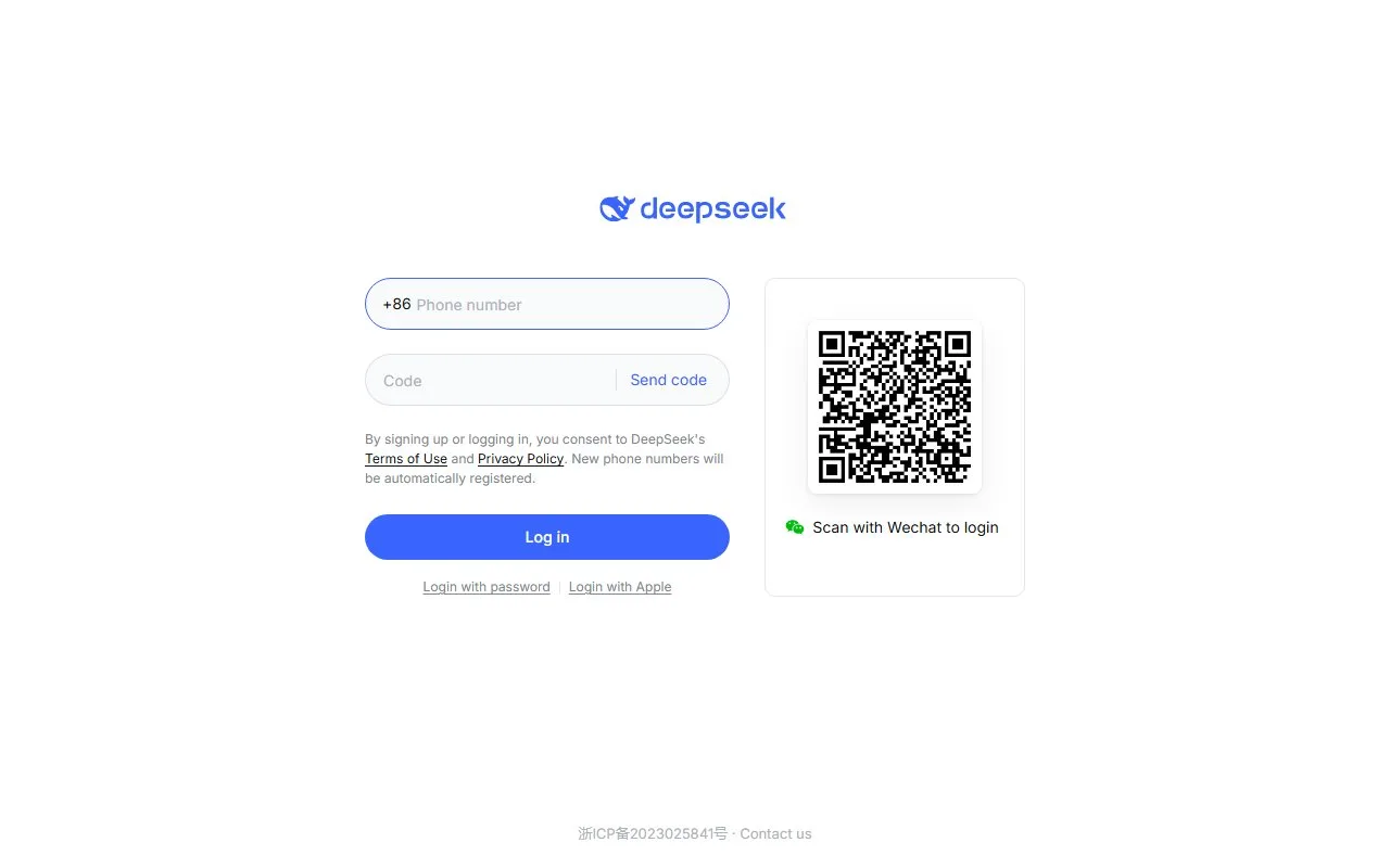DeepSeek screenshot 2