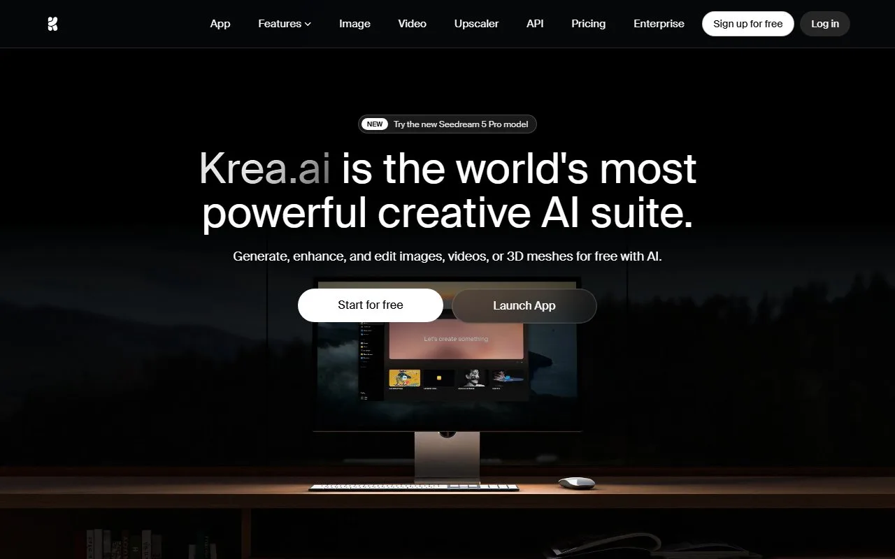 Krea screenshot 1