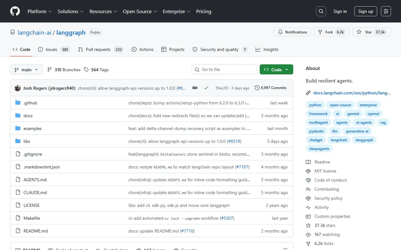 LangGraph screenshot 1