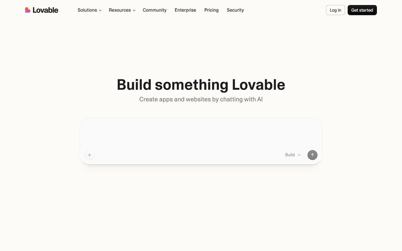 Lovable screenshot 1