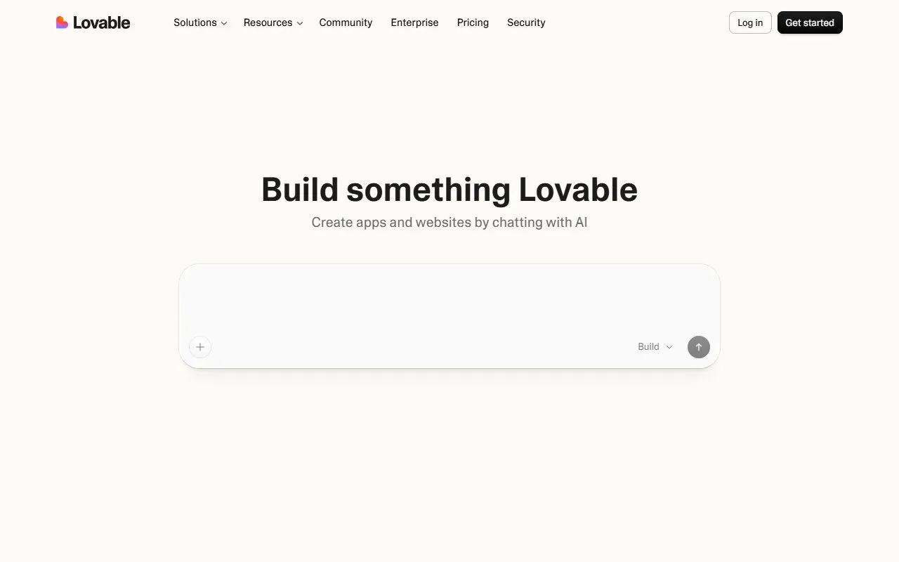 Lovable screenshot 1