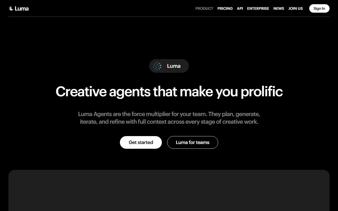 Luma screenshot 1