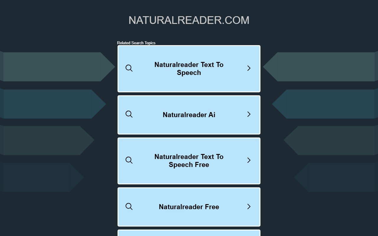 NaturalReader screenshot 1