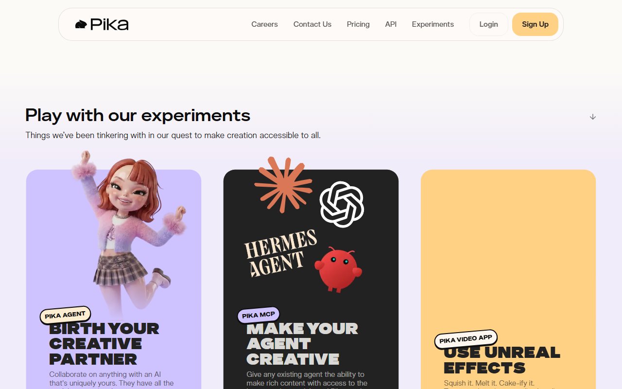 Pika Labs screenshot 3