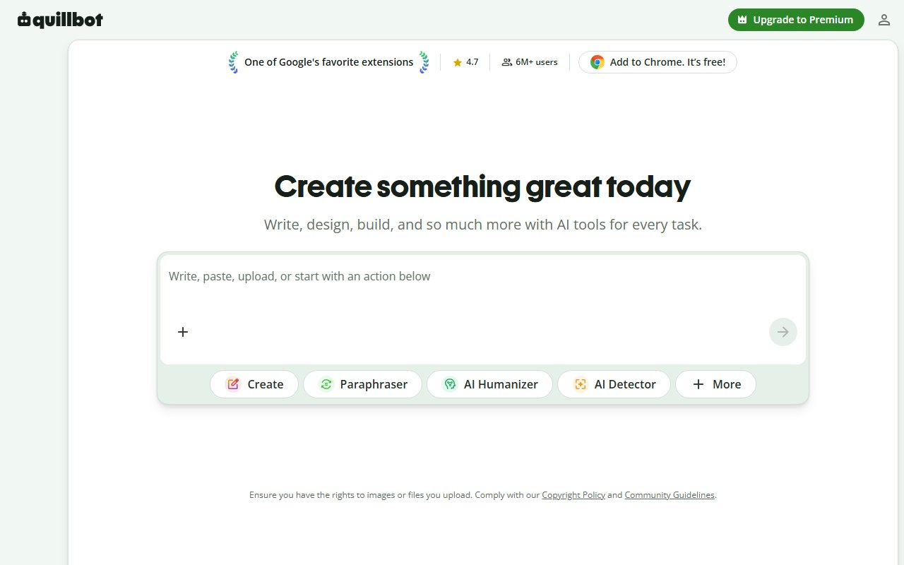 QuillBot screenshot 1