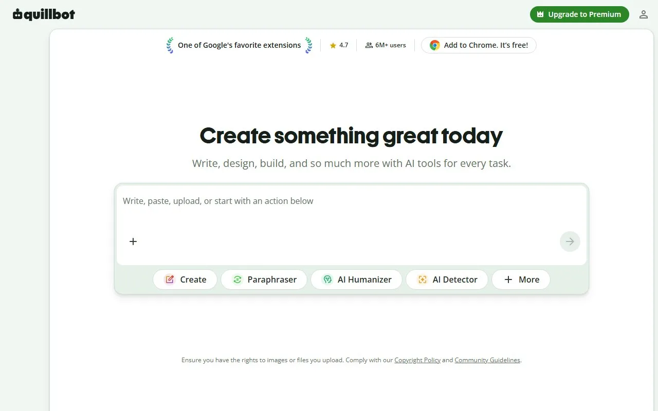 QuillBot screenshot 1