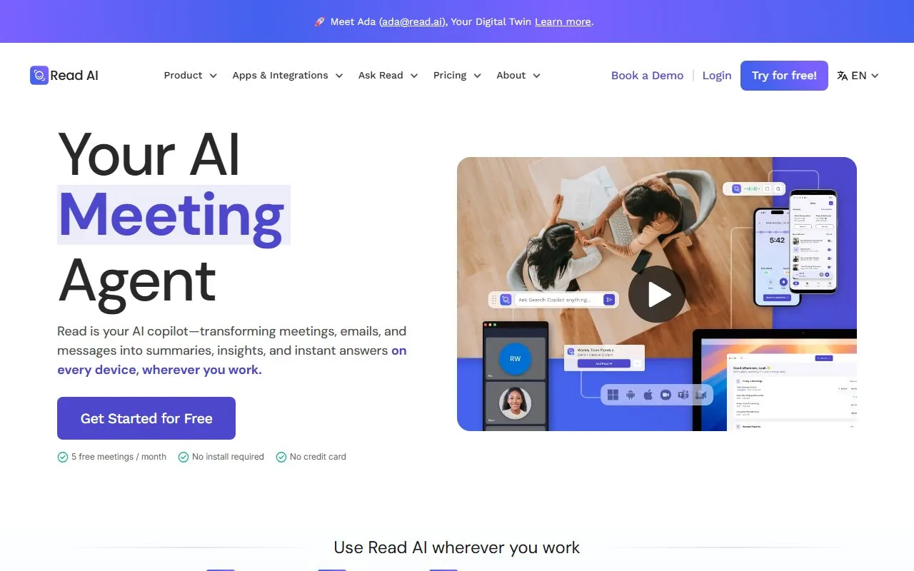 Read AI screenshot 1