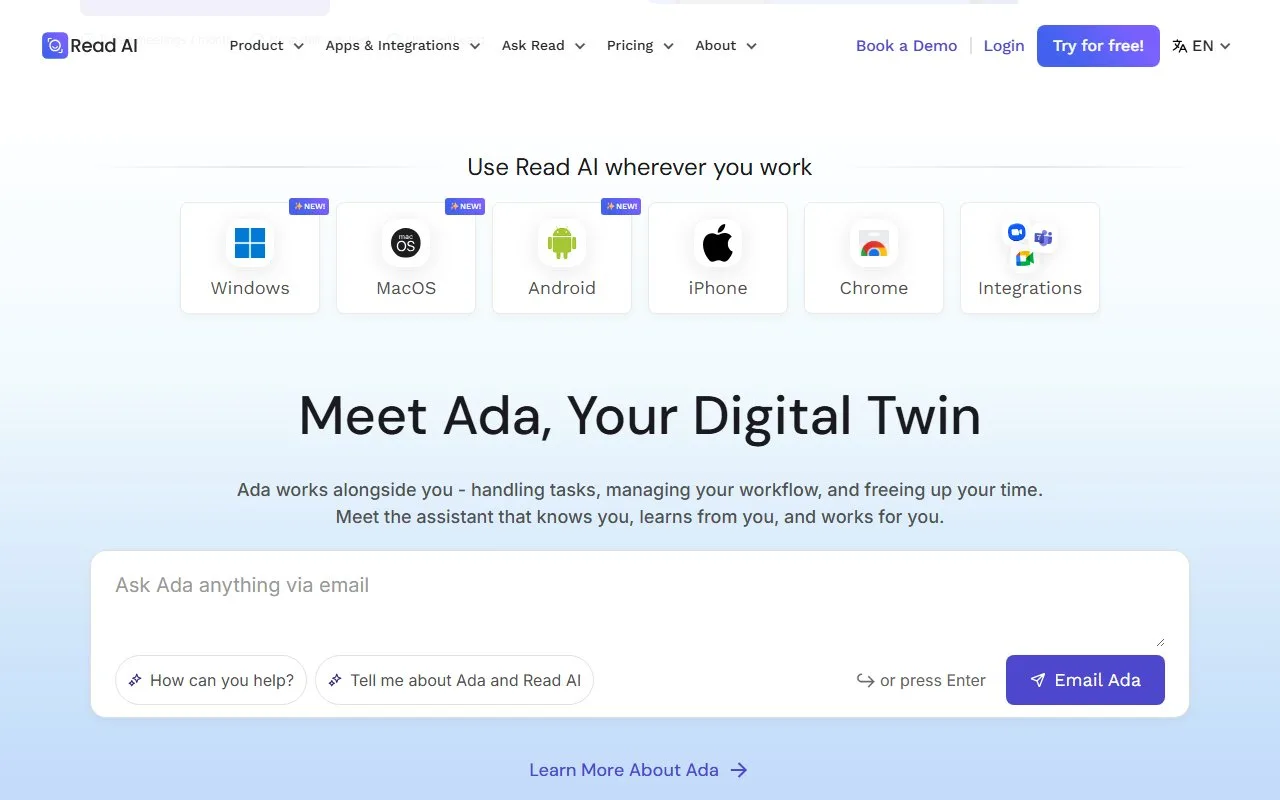 Read AI screenshot 2