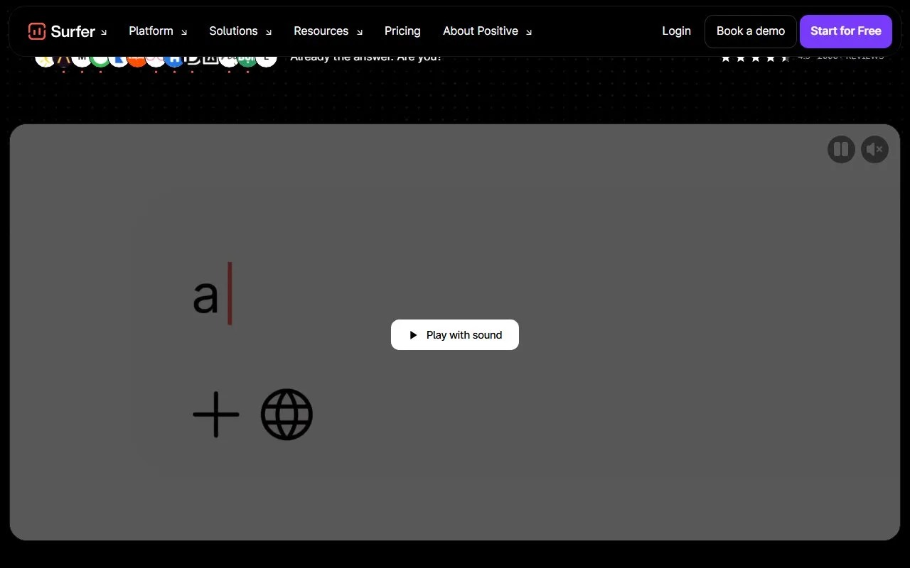 Surfer SEO screenshot 2