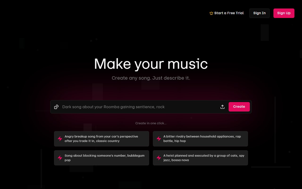 Udio screenshot 3